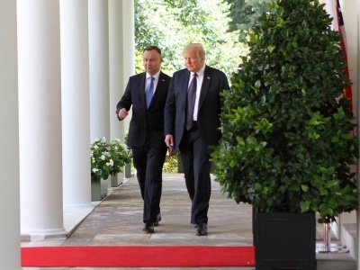 Czy dojdzie do spotkania Duda-Trump? Prezydent zabrał głos