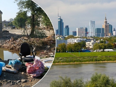 Eksperci się mylili. Te dzielnice może zalać w Warszawie