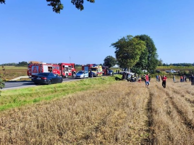 Tragiczny wypadek busa przewożącego młodych sportowców