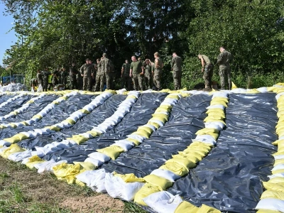 Onuce na wałach (powodziowych)