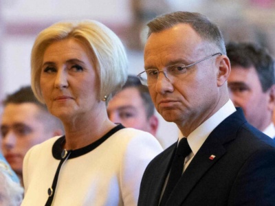 Andrzej i Agata Dudowie z wizytą w USA. Prezydent dostał prezent w 