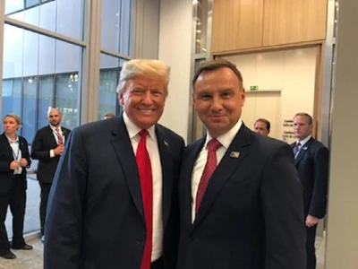 Trump napisał o Dudzie. 