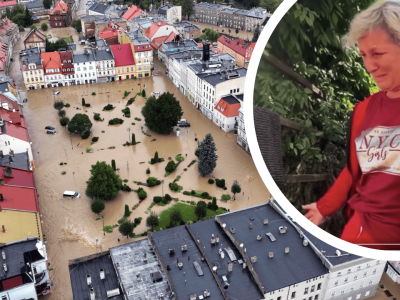 Żywioł zniszczył jej dobytek. Kobieta nie wytrzymała, rozpłakała się przed kamerą