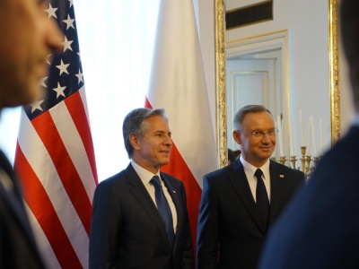 Prezydent Andrzej Duda ostrzega w sprawie wojny na Ukrainie