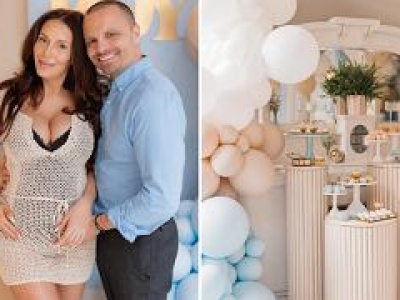 Baby shower dziecka Hakiela przebiło wszystko. Kadry niczym z Hollywood