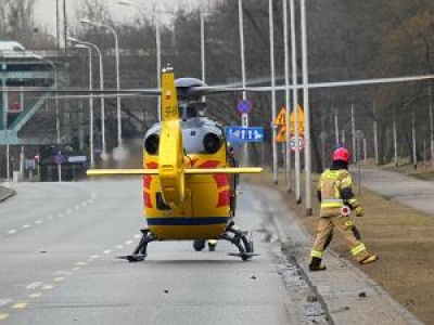 Lubelskie. Wypadek motocyklowy z udziałem nastolatków. Na miejscu śmigłowiec LPR