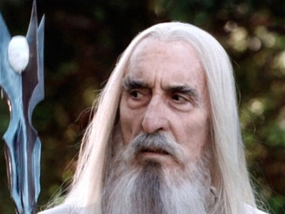 Saruman w animowanym filmie Władca Pierścieni. Głos Christophera Lee powróci