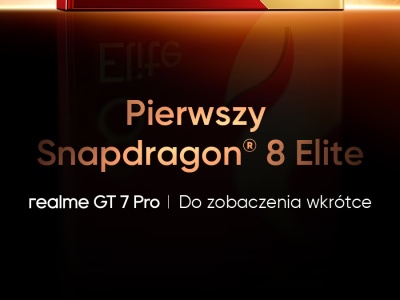 realme GT 7 Pro – flagowiec z procesorem Snapdragon 8 Elite przynosi historyczną przewagę Androida nad iOS