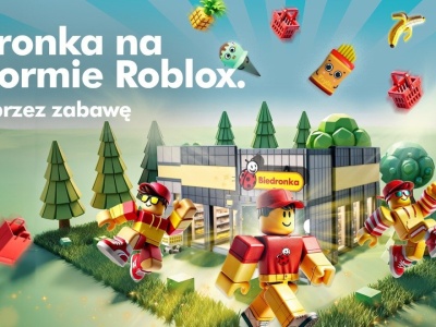 Biedronka weszła do Robloxa. W grze będzie uczyć, jak wygląda praca w sklepie