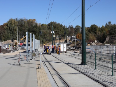 Tramwaje do cmentarza Grębałów ruszą przed 1 listopada (ZDJĘCIA)