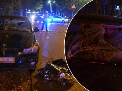 Wjechał rozpędzonym autem w kobietę i jej córeczkę. Tak się tłumaczył