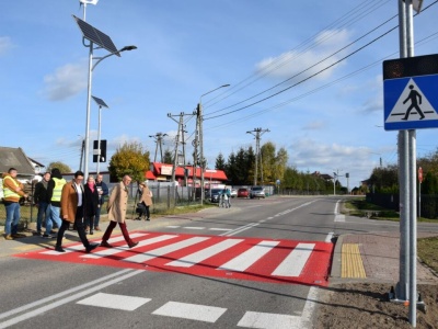 Piesi w gminie Mirzec mogą czuć się bezpieczniej