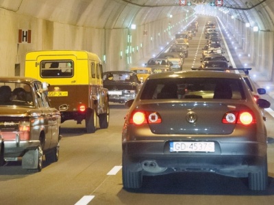 Tunel pod Martwą Wisłą zamknięty. Poważne utrudnienia dla kierowców