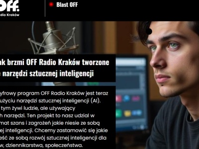 Zastąpili dziennikarzy sztuczną inteligencją. Radio z rekordem słuchalności