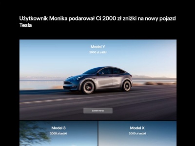 Tesla przywraca w Polsce program poleceń (referrali). Kup auto z linka Czytelnika/Forumowicza, żeby dostać 2 000 zł rabatu