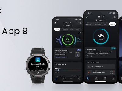 Nowa aplikacja Zepp App dla smartwatchy Amazfit