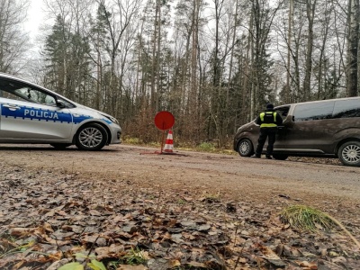 Niewybuch na Cmentarzu Łostowickim w Gdańsku