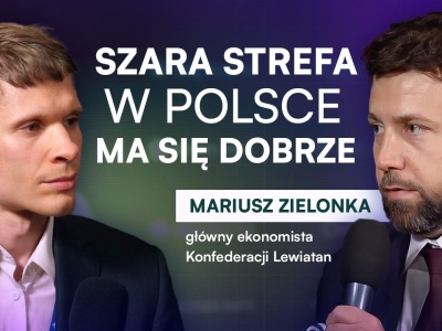 Rząd zlikwiduje szarą strefę? Mariusz Zielonka: 1,5 mln osób dostaje „pod stołem”