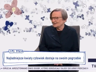 Skandaliczne słowa Holland w TVP Info. 