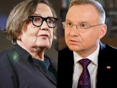 Powstrzymała się w ostatniej chwili. A później wbiła szpilę Dudzie