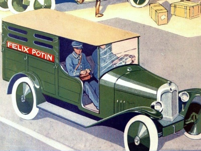 Tak Citroën reklamował samochody dostawcze w 1922 roku