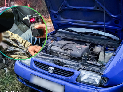 Rozbił auto i uciekł z miejsca zdarzenia. Miał 3 promile alkoholu