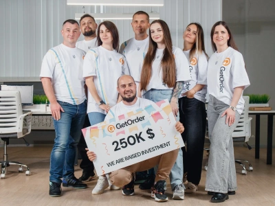 Ukraiński startup GetOrder pozyskuje 250 tys. dol. na rozwój technologii dla branży restauracyjnej