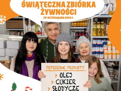 „Z nami nie pomożesz?”. W Olsztynie i całym regionie rusza Świąteczna Zbiórka Żywności