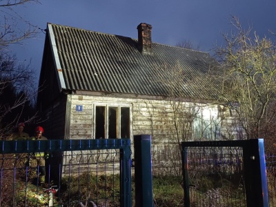 Pożar w Ćmińsku. Jedna osoba nie żyje