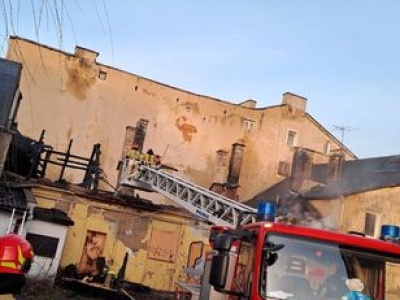Pożar kamienicy w Radomiu. Na poddaszu znaleźli ciało