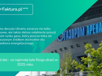 5 mld dol – co najmniej tyle Rosja straci w 2025 roku