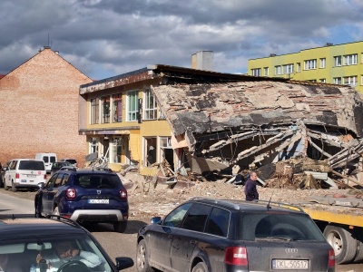 W Stroniu Śląskim dalej nie postawiono mostu tymczasowego