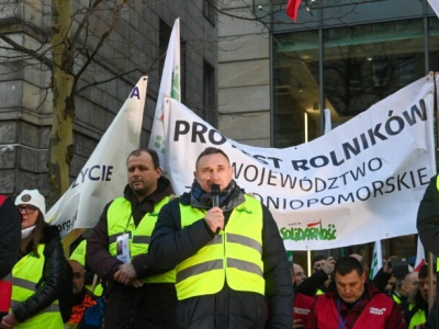 Protest rolników: „komuna w Brukseli ma się dobrze i zabiera nam wolność”