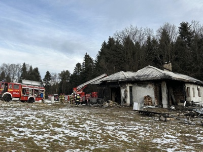 Pożar w Połomi. Ruszyła zbiórka na odbudowę domu