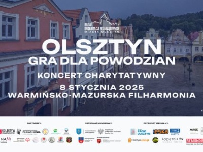 „Olsztyn gra dla powodzian”. Wyjątkowa inicjatywa Rady Organizacji Pozarządowych, Kuźni Społecznej i Banku Żywności [ZMIANA TERMINU]