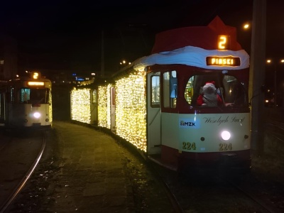 Helmut miał swój urok. Świąteczny gorzowski tramwaj dopiero na 20 miejscu