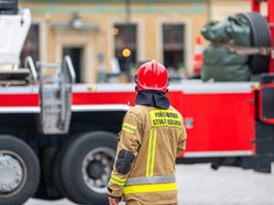 Tragiczny pożar ! Nie żyje młody mężczyzna oraz pies