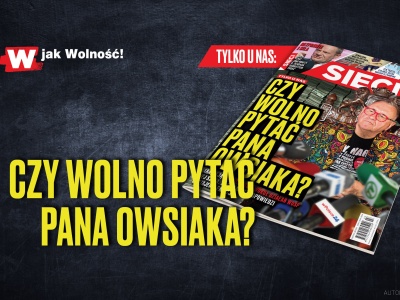 W tygodniku „Sieci”: Czy wolno pytać pana Owsiaka?