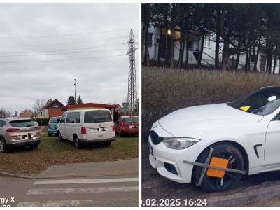 Olsztyńska straż miejska przypomina: trawnik to nie parking! [ZDJĘCIA]