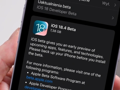 iOS 18.4 beta 1 – pełna lista zmian i nowości