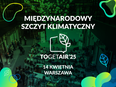 Kolejna odsłona Szczytu Klimatycznego TOGETAIR już 14 kwietnia!