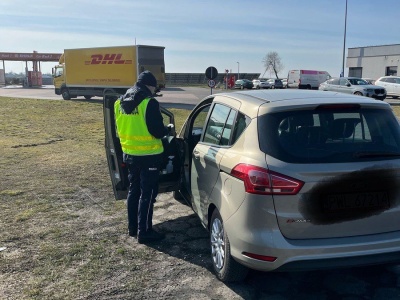 Trzeźwy poranek w powiecie wolsztyńskim. Jedna osoba jechała na podwójnym gazie