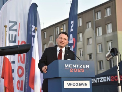 Tłumy włodawian przyszły na Mentzena