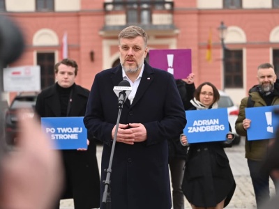 Adrian Zandberg na Podkarpaciu. Lewicowy kandydat na prezydenta pojawi się w Rzeszowie