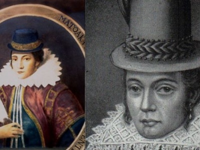 21 marca 1617 roku zmarła Pocahontas