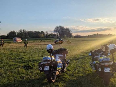 Dramat w powietrzu! 28-latek spadł z paralotni podczas treningu
