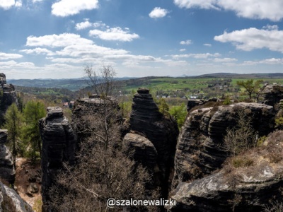 Tiské stěny – skalne miasto w Czechach Północnych. Jak dojechać, ceny, parking, trasy.