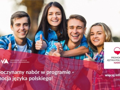 NAWA przeznaczy blisko 2,5 mln zł na promocję języka polskiego w kraju i za granicą