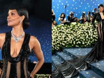 Gala MET 2025. Halle Berry zaprezentowała się w najodważniejszej kreacji na gali. Pozowała w nagiej sukni