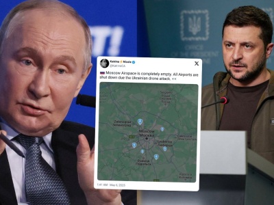 Ukraińcy odwijają się Rosji i atakują Moskwę, rośnie napięcie przed obchodami Dnia Zwycięstwa